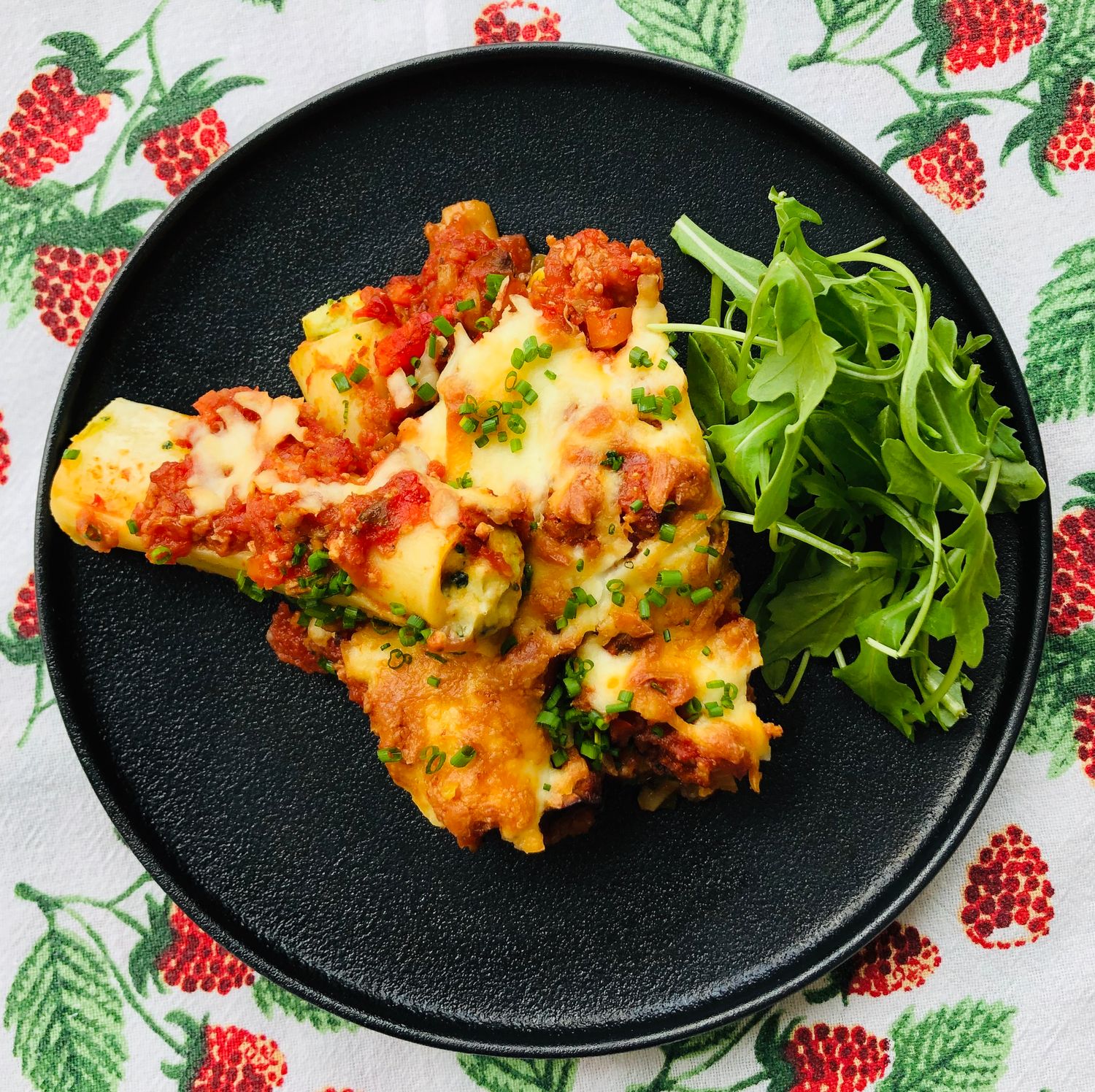 Cannelloni aux fromages et épinards, Size: Individuel