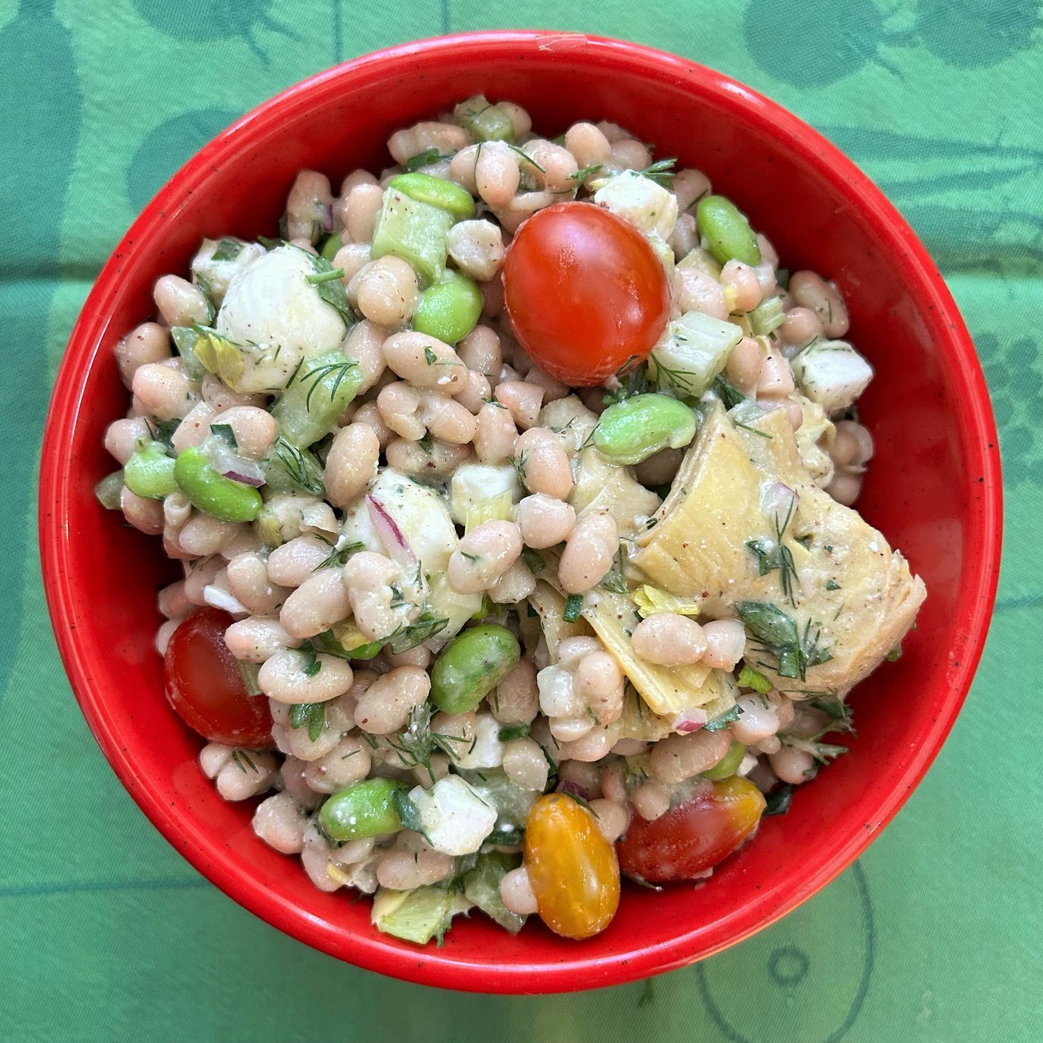 Salade de haricots blancs à la méditerranéenne   , Size: 500ml