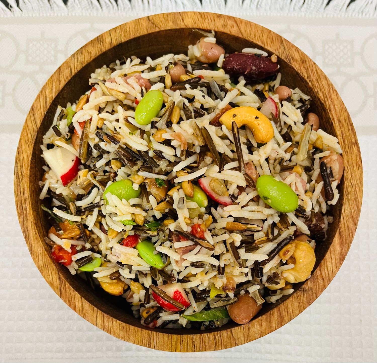 Salade de riz sauvage au canard fumé, Size: 500ml