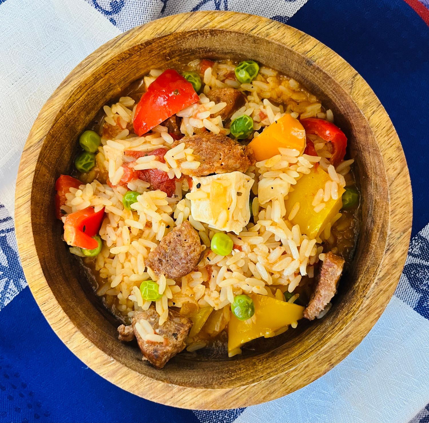 Jambalaya au poulet et chorizo, Size: 325gr