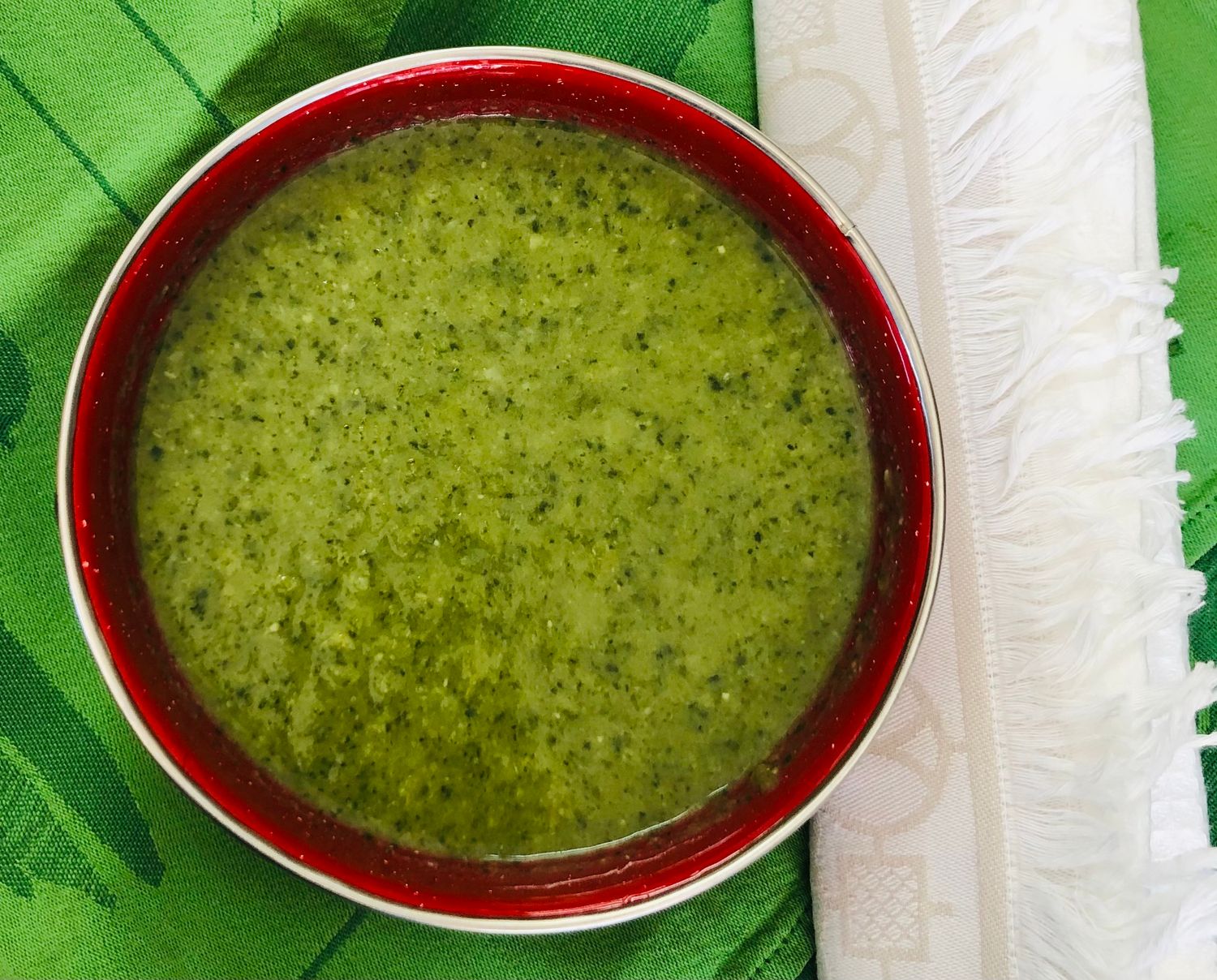 Potage aux légumes verts, Size: 500ml