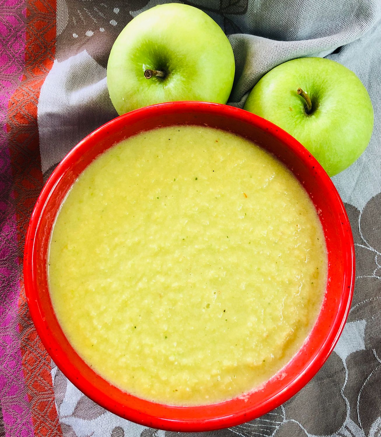Gaspacho aux tomates vertes et Granny Smith, Size: 500ml