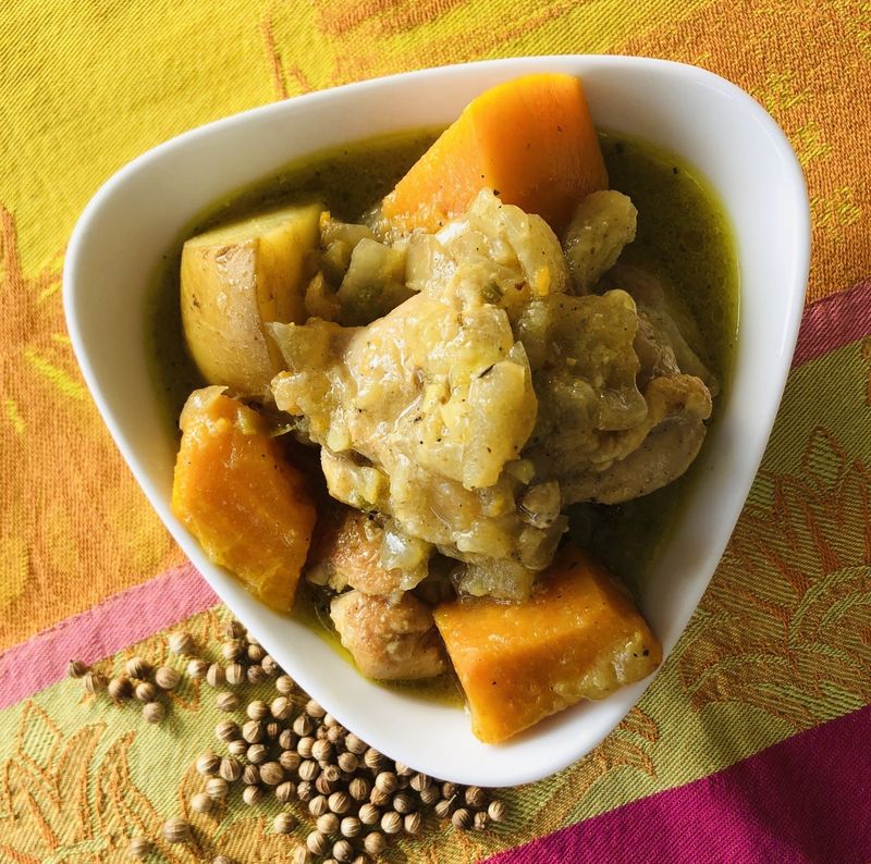 Poulet Colombo (braisé jamaïcain)
