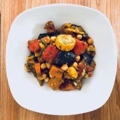 Tajine végétarien aux légumes grillés