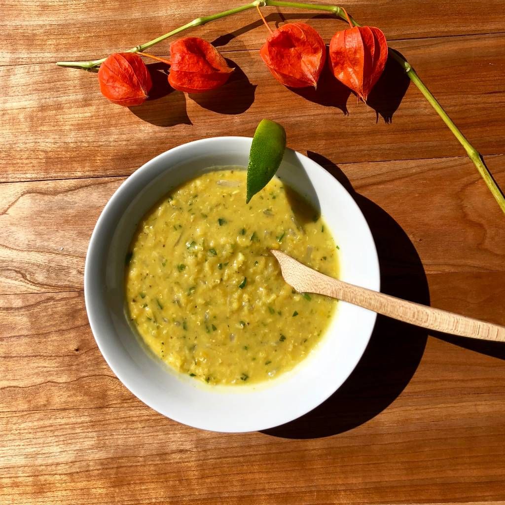 Dahl Indien (braisé de lentilles à l&#39;indienne)