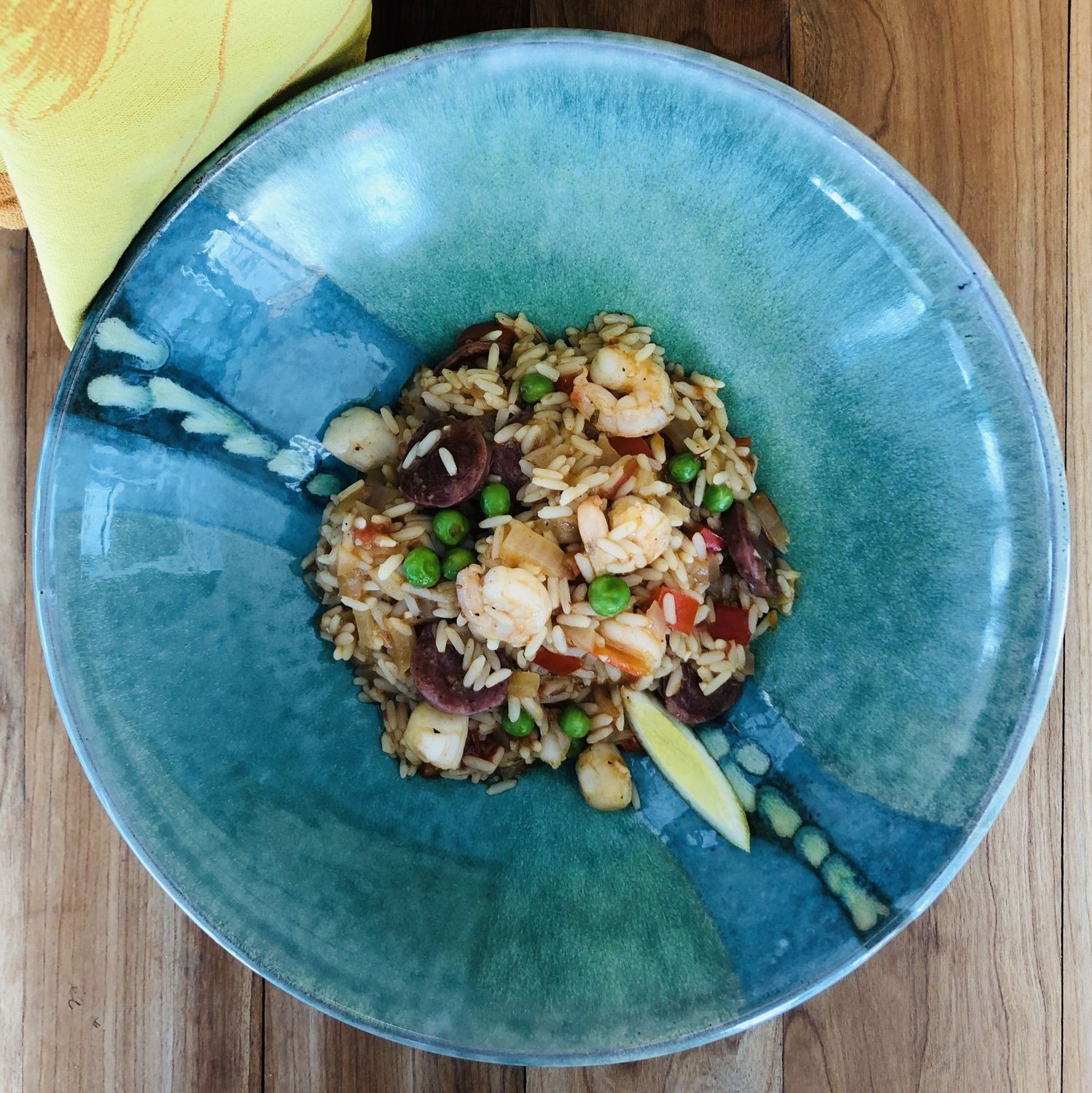 Paëlla aux fruits de mer