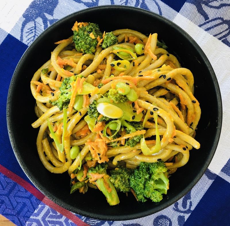 Salade Thaï aux nouilles soba