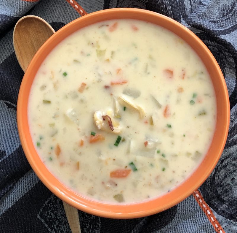 Chaudrée de palourdes de Nouvelle-Angleterre