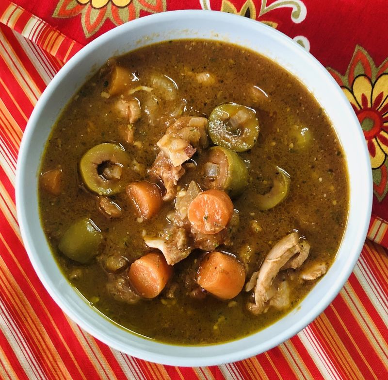 Poulet braisé à la Corse