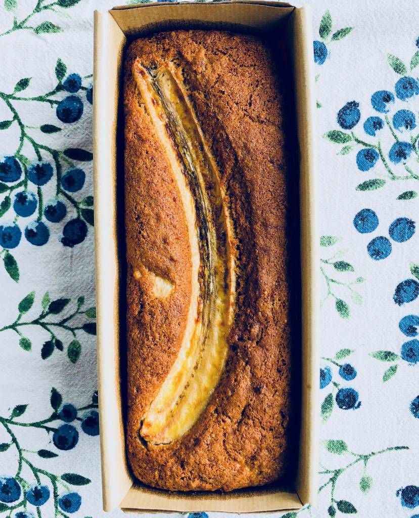 Pain banane, coco et lime