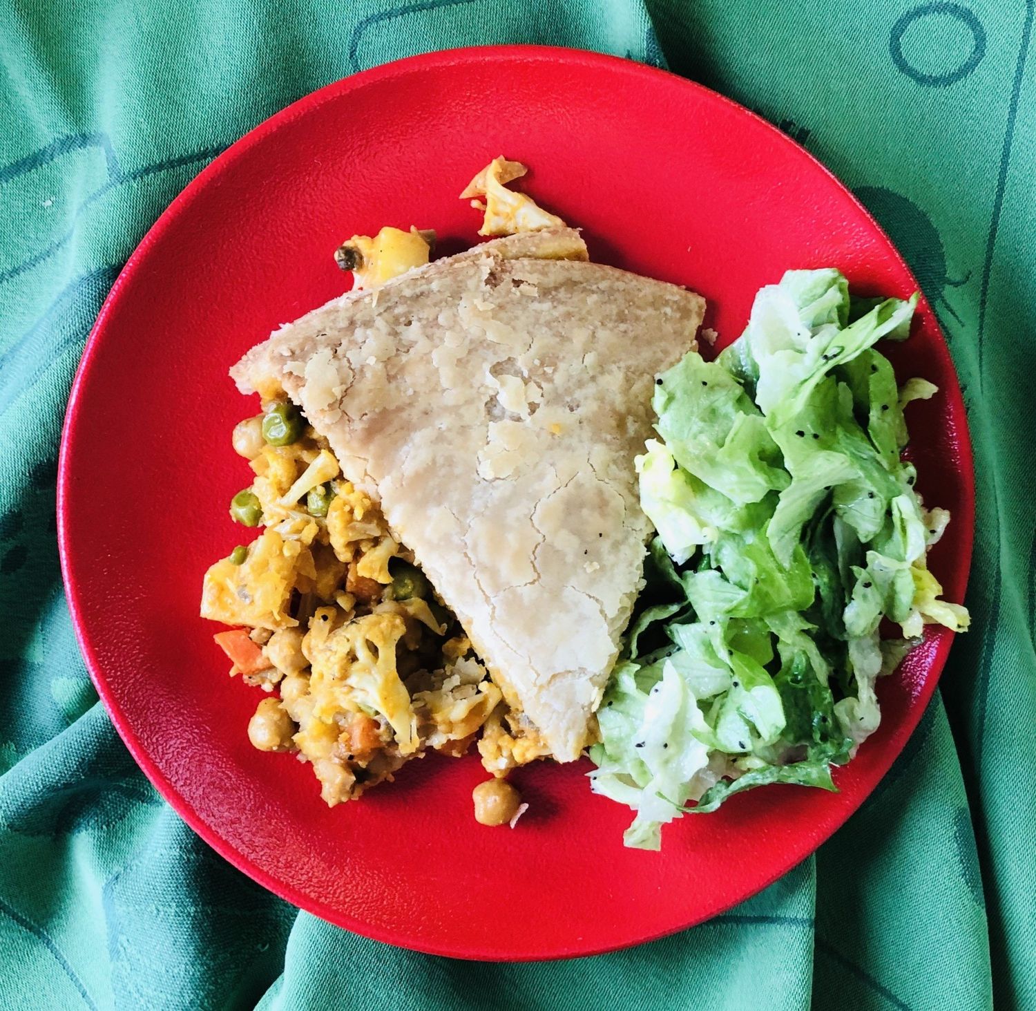 Pâté Samosa (indien, végane)