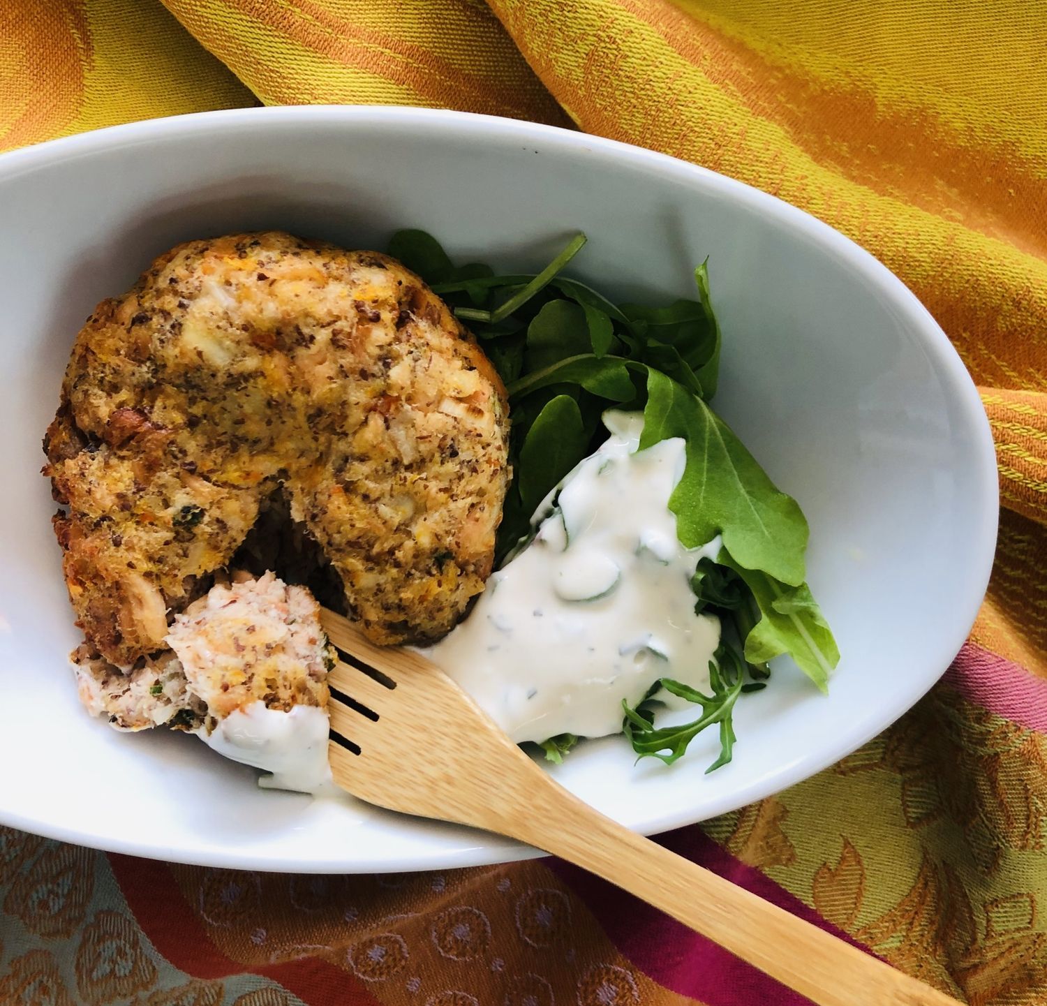 Croquettes de saumon frais et patate (2 croquettes)