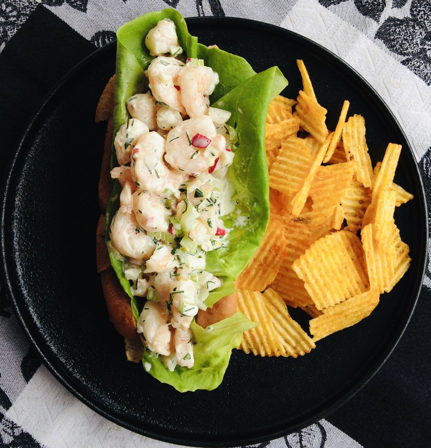 Salade de crevettes (pour guédilles)