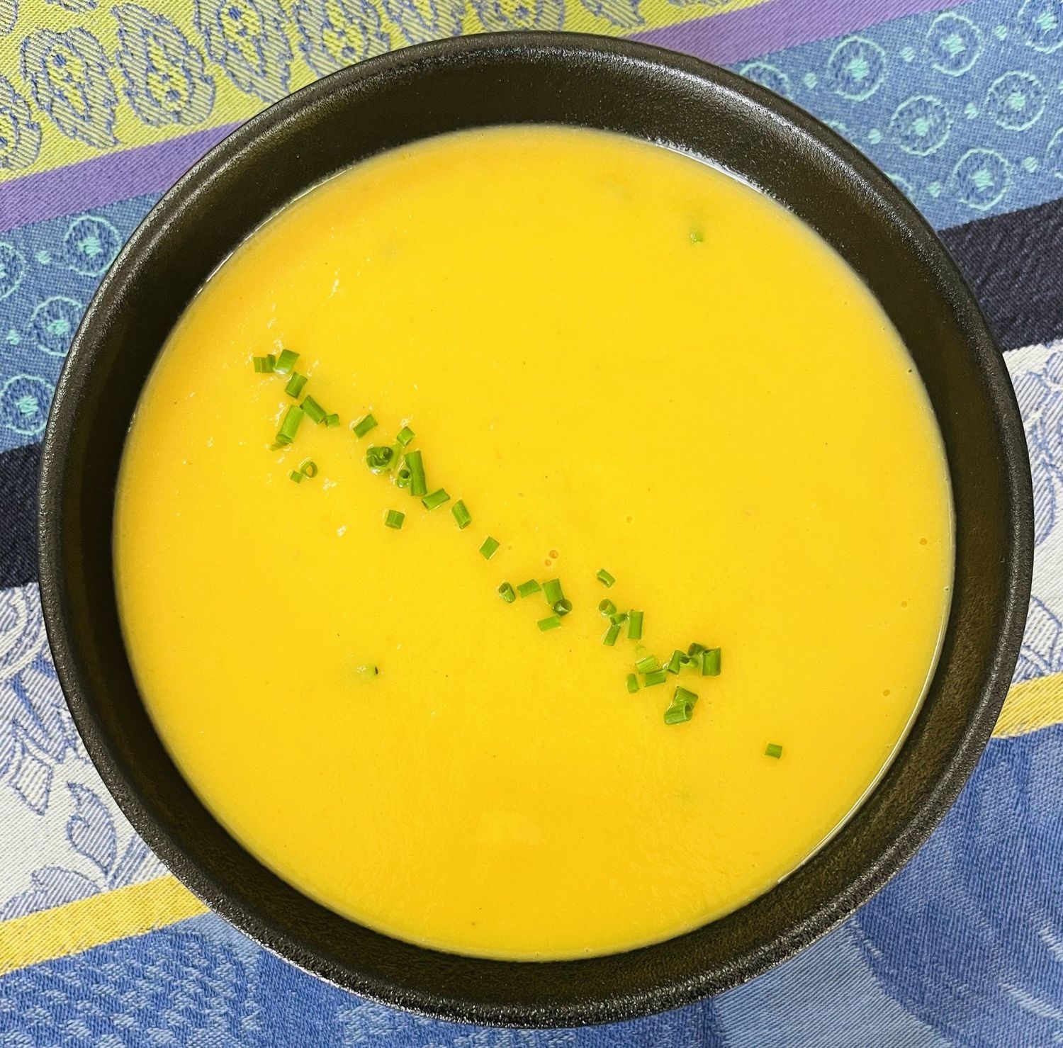 Potage navet, carottes à l&#39;érable