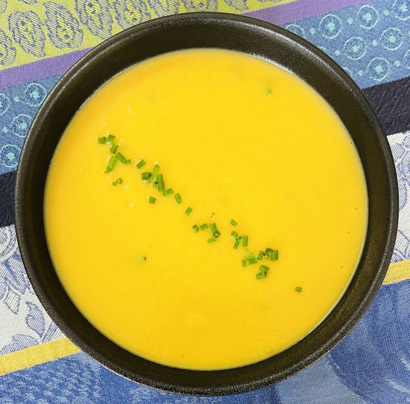Potage navet, carottes à l&#39;érable