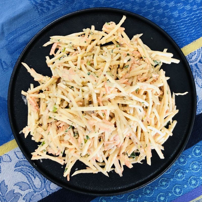 Rémoulade de céleri-rave et carottes