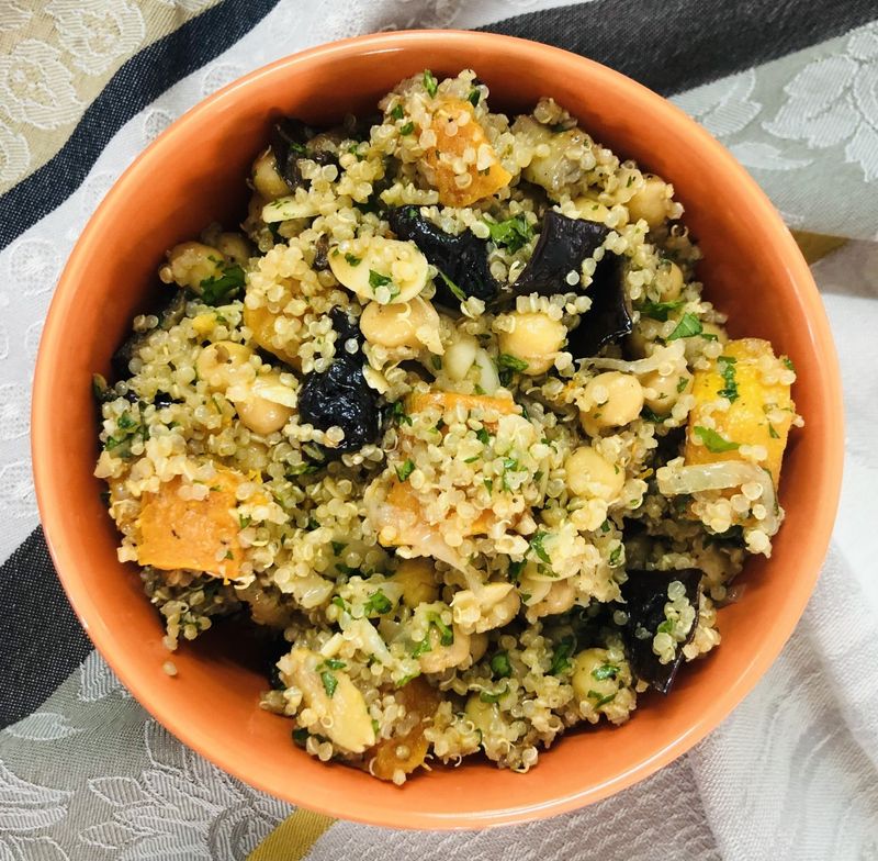 Salade de quinoa marocaine