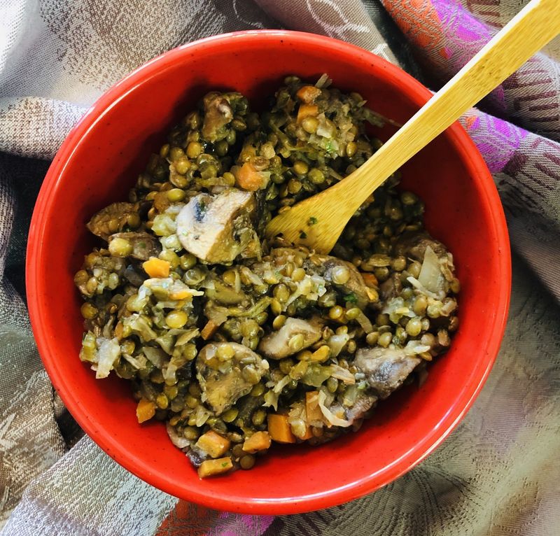 Ragoût de lentilles bourguignonnes