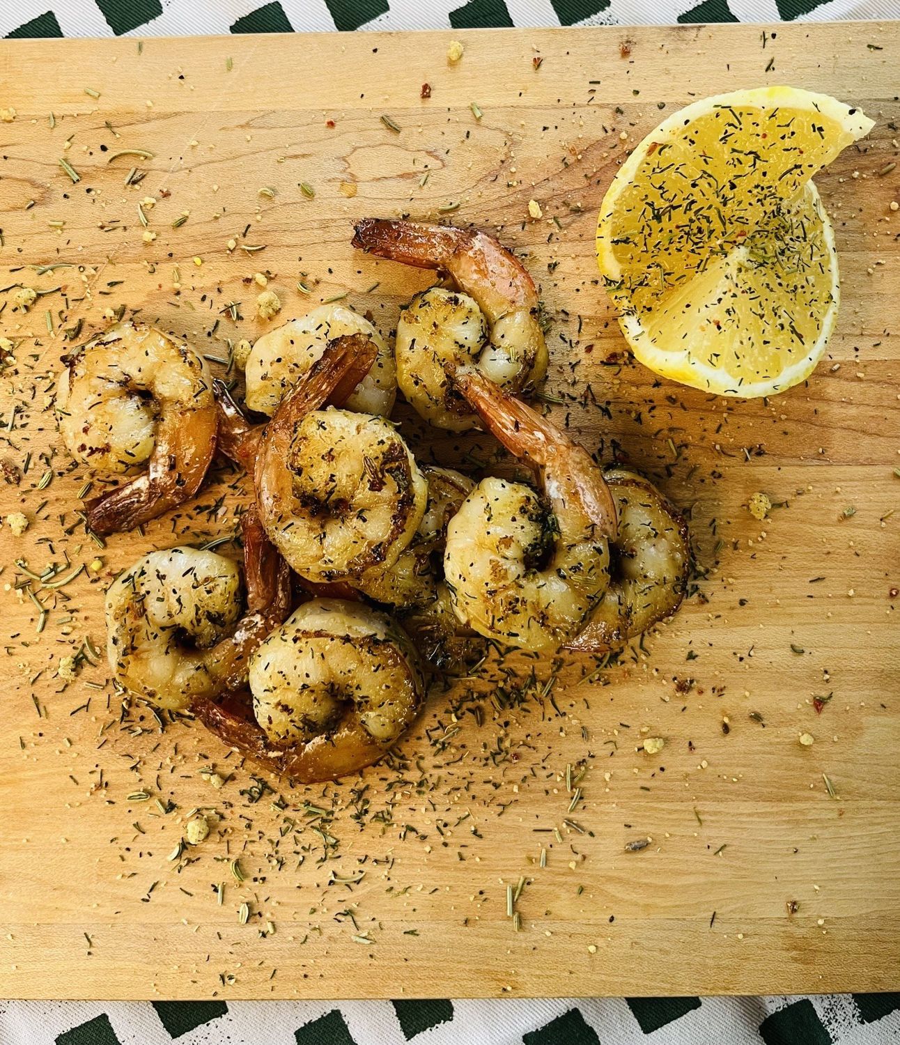 Crevettes du Pêcheur (cuites sous-vide)