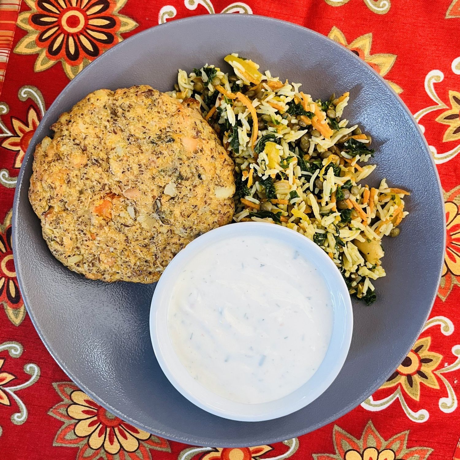 Croquettes de saumon frais et patate fumée
