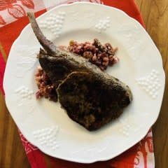 Porc Beaurivage  au rub de café Newland (cuit sous-vide)