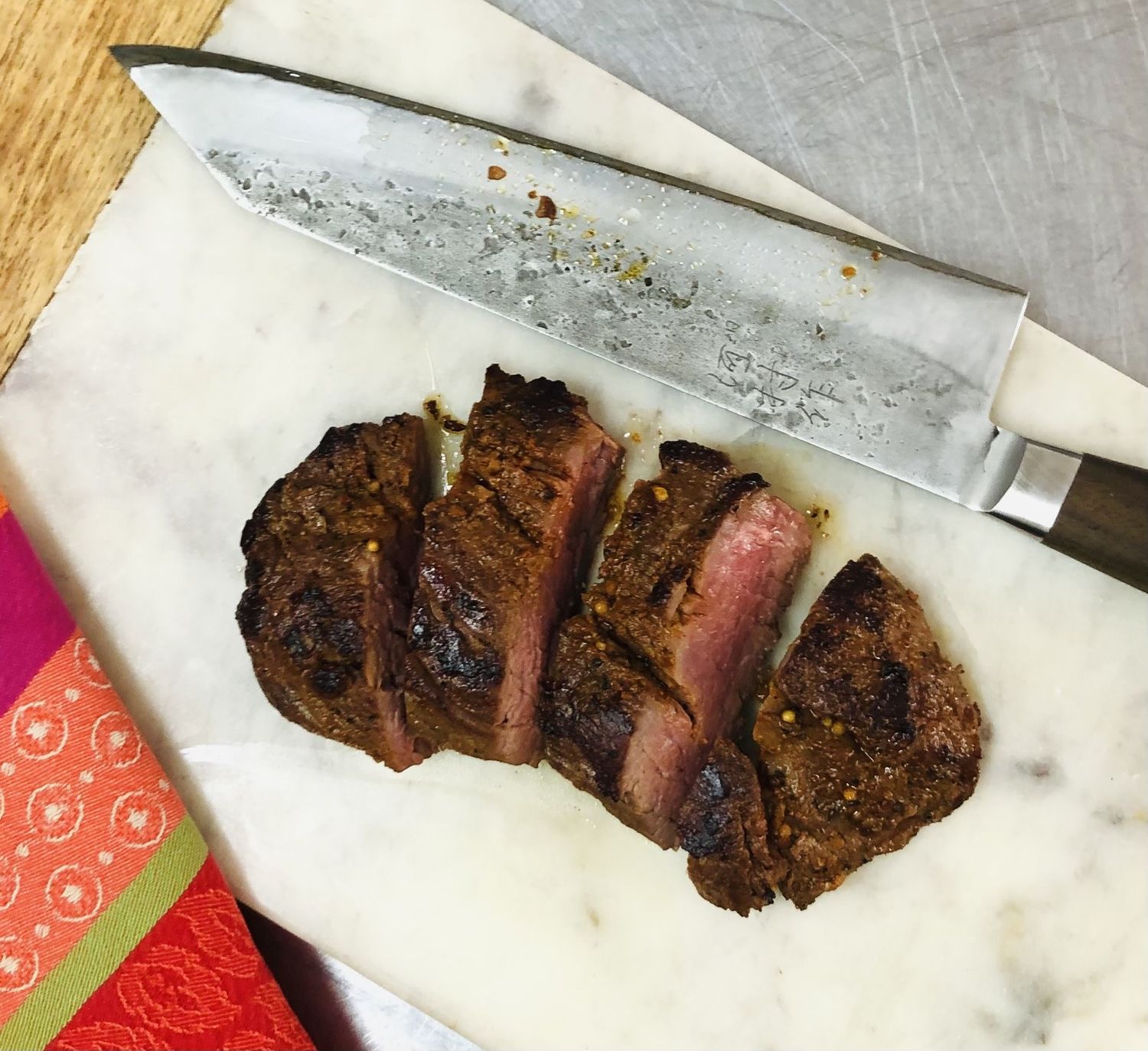 Bavette BBQ (cuite sous-vide)