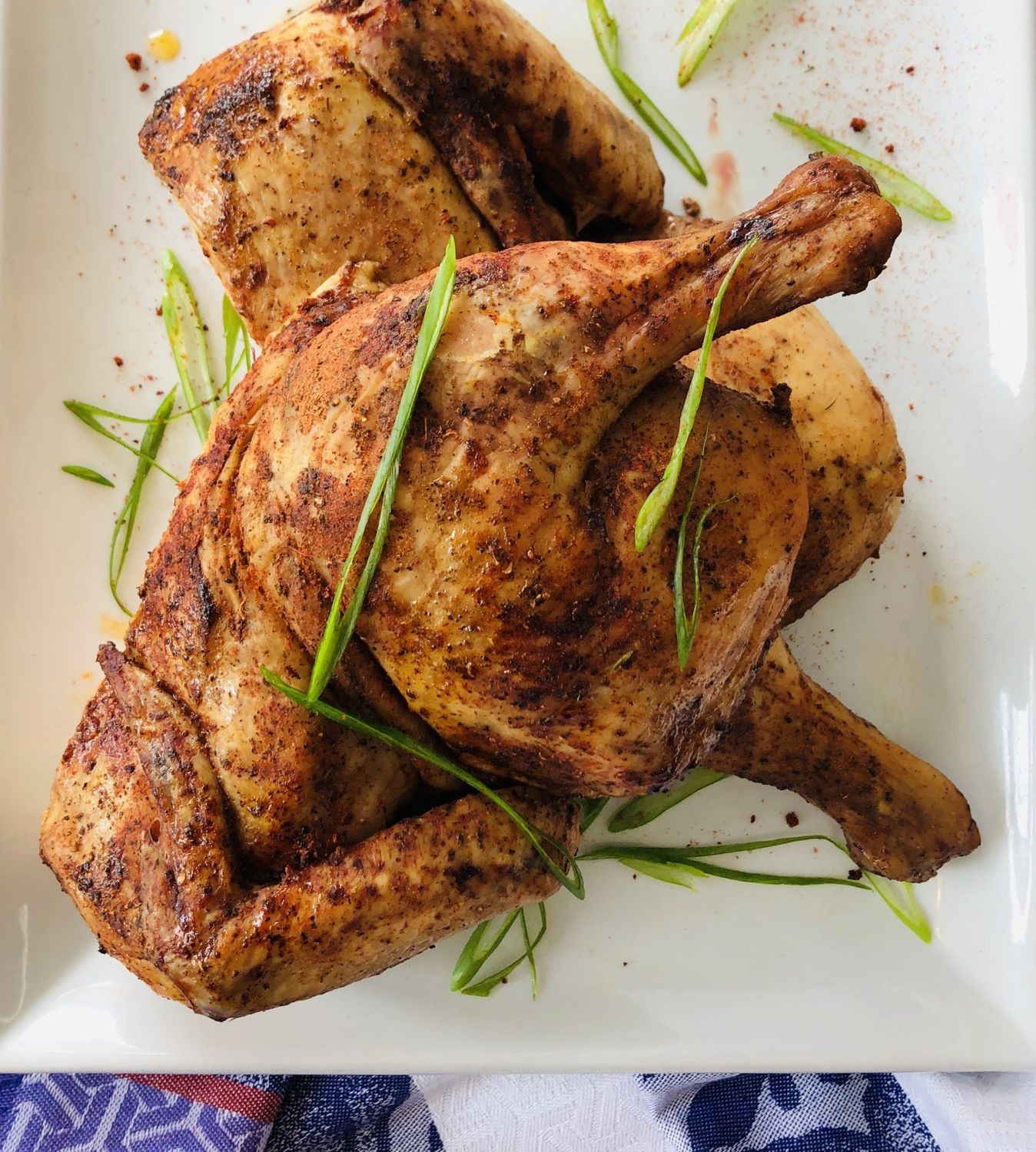 Poulet en crapaudine BBQ des Ravitailleurs (déjà cuit)