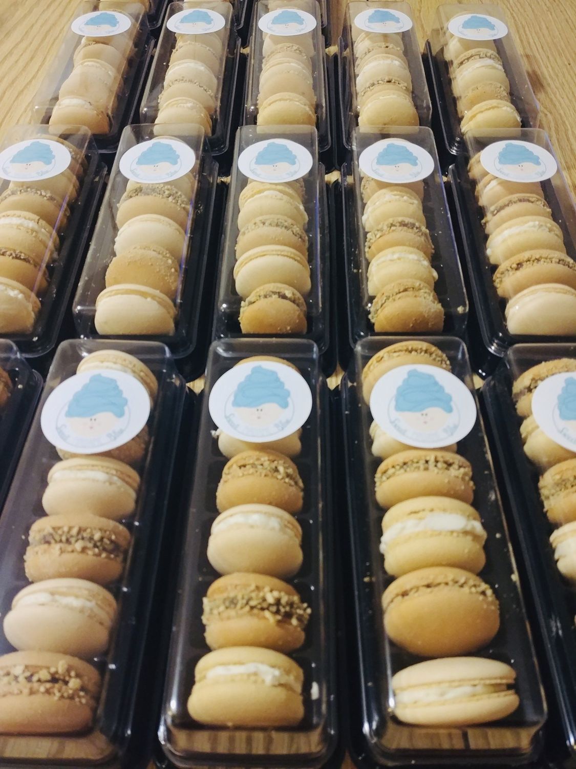 Macarons érable et chocolat (6)