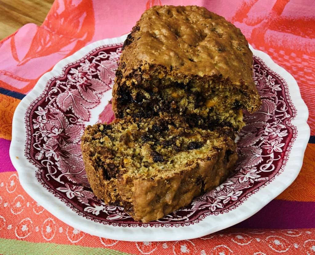 Pain à la courge musquée et au chocolat