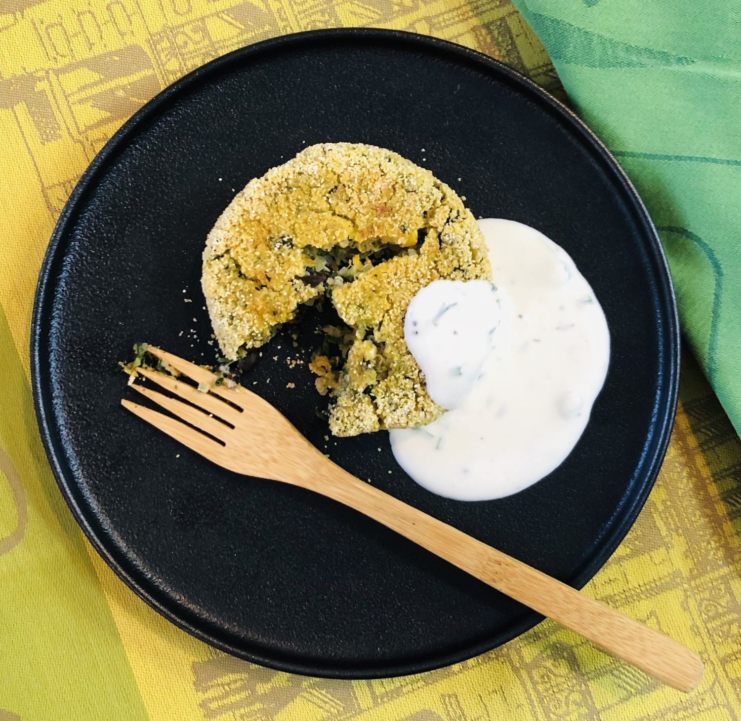 Sauce au yogourt et citron