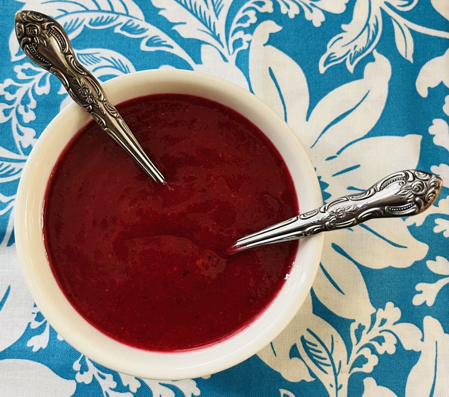 Compote de fruit du dragon et framboises
