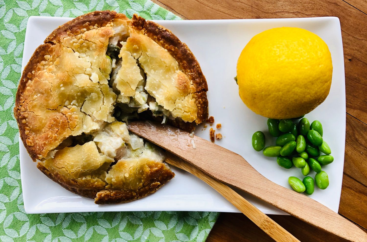 Pâté au poulet, poireaux et citron, Size: Individuel