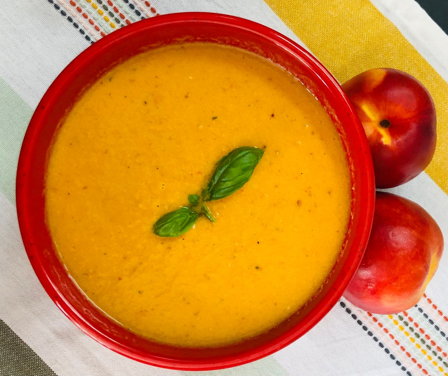 Gaspacho aux nectarines et basilic, Size: 500ml