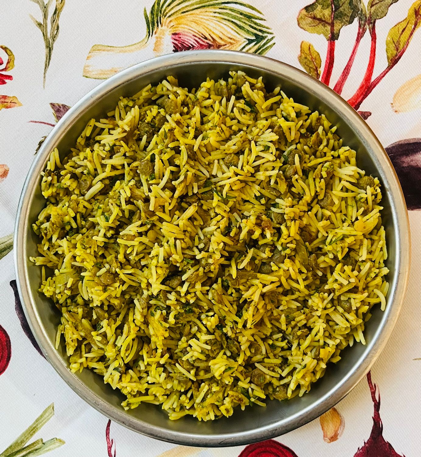 Riz Perse (dattes, lentilles)