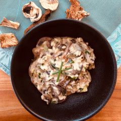 Risotto aux champignons sauvages, Size: 650gr