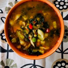Minestrone aux coquilles et poulet, Size: 500ml