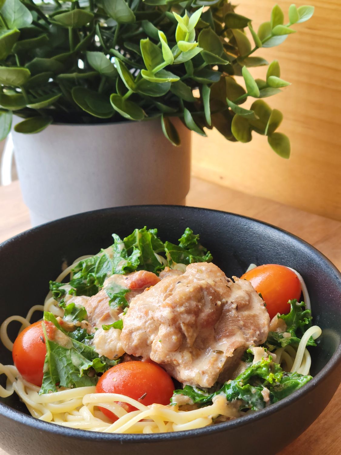 Poulet crémeux aux tomates séchées, Size: Individuel
