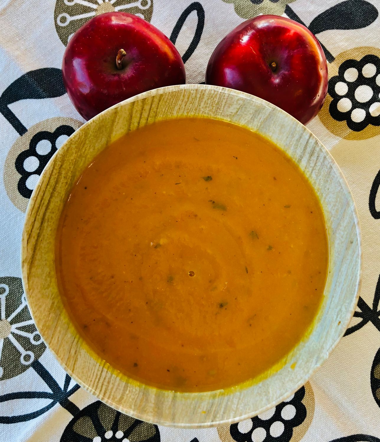 Potage de patate douce, pomme et gingembre, Size: 500ml