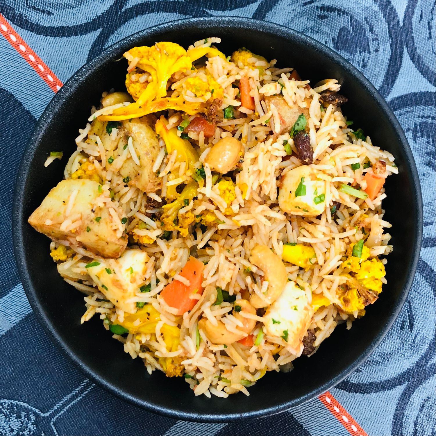 Biryani aux légumes  (riz indien), Size: 1 litre