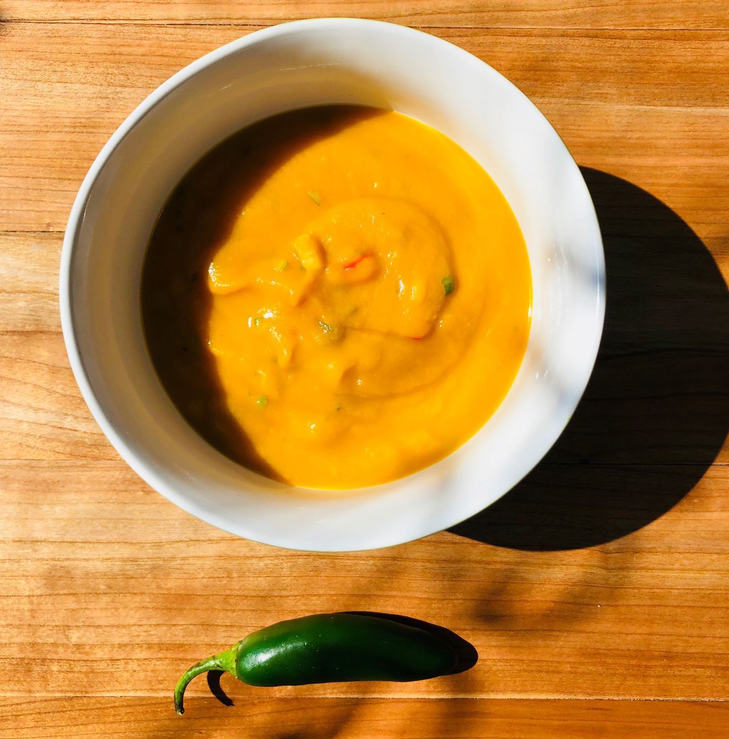 Potage aux patates douces et à la lime, Size: 500 ml