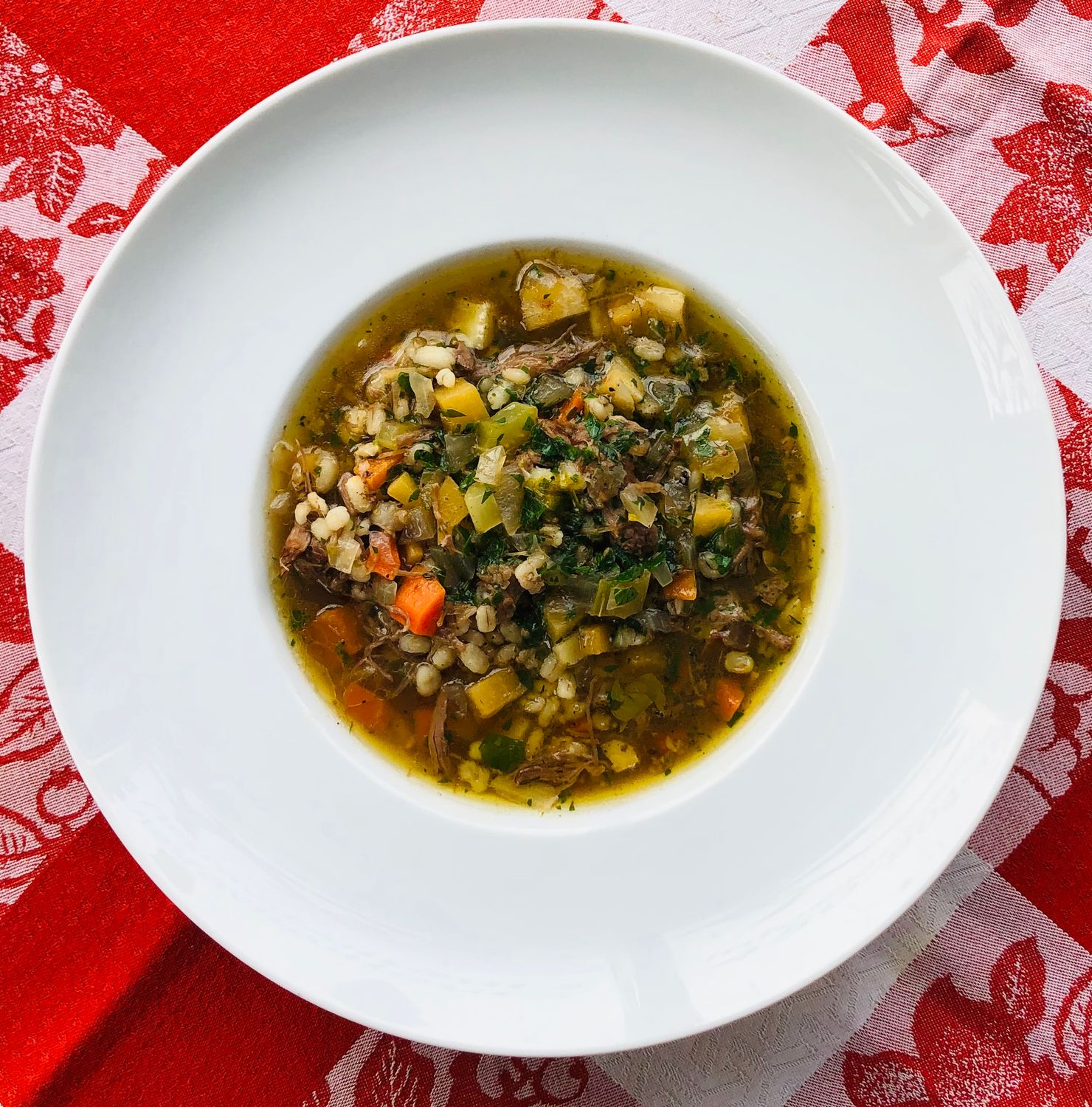 Soupe boeuf braisé et orge, Size: 500 ml