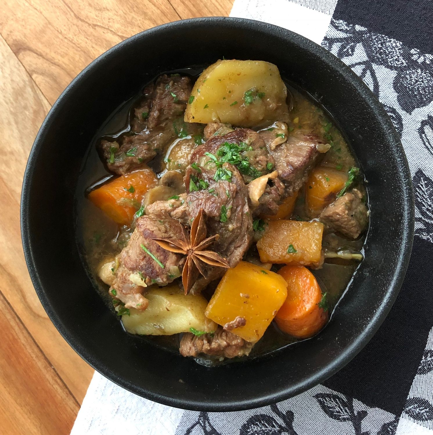 Mijoté de boeuf à l&#39;anis étoilé, Size: Individuel