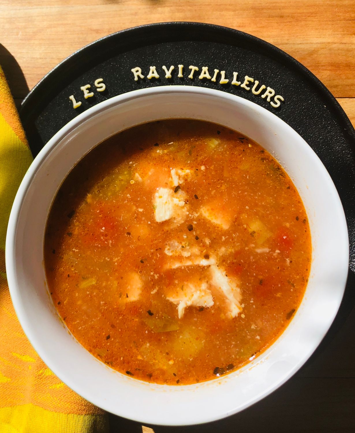 Soupe Poulet Alphabet et tomate, Size: 500ml