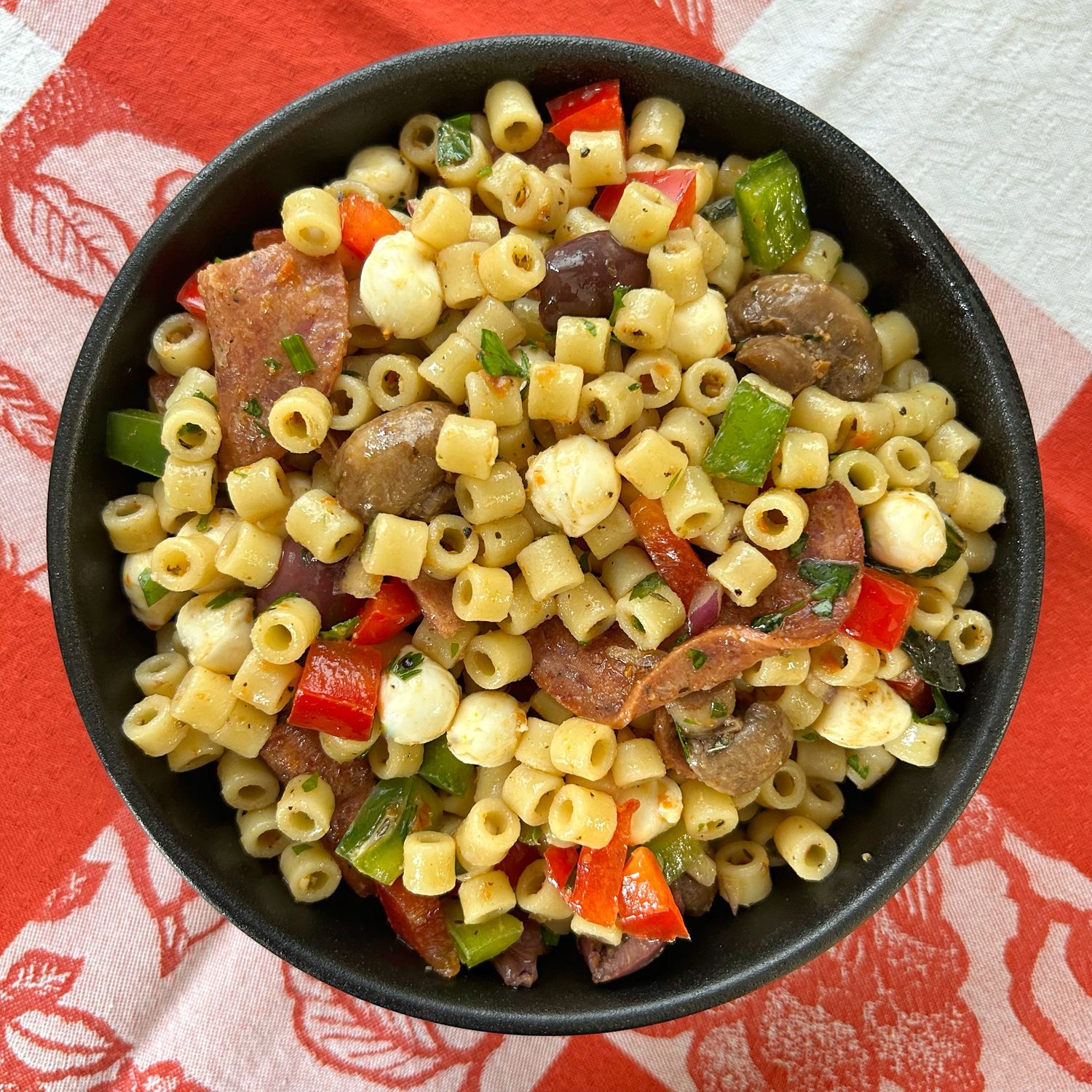 Salade "Pizza All-dressed", Size: 500ml