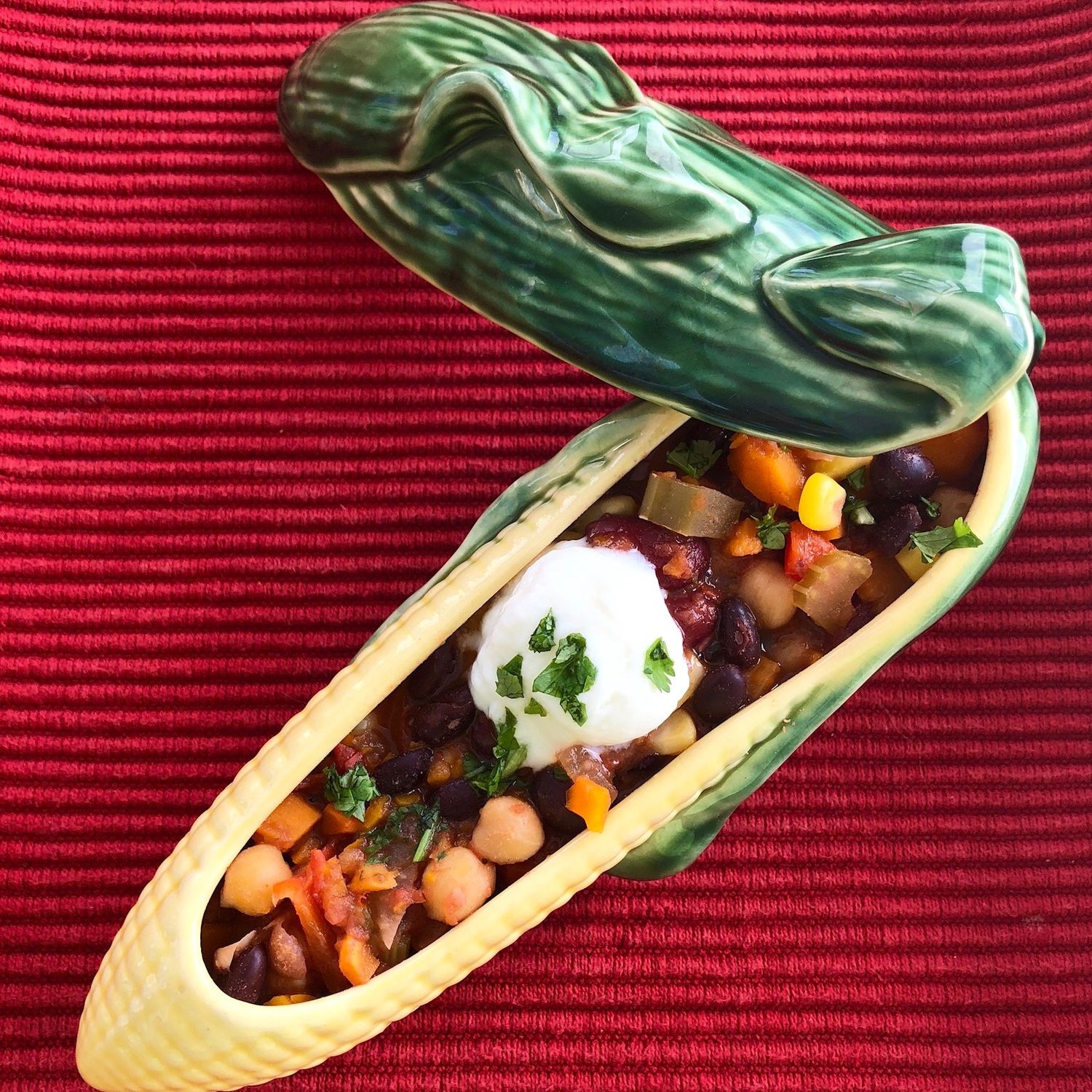 Chili végé aux 3 haricots, Size: 500ml