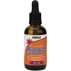 NOW - Vitamin D3 liquid Kids 100ui 60 ml