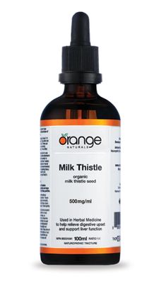 ORANGE- MILK THISTLE TINCTURE100M