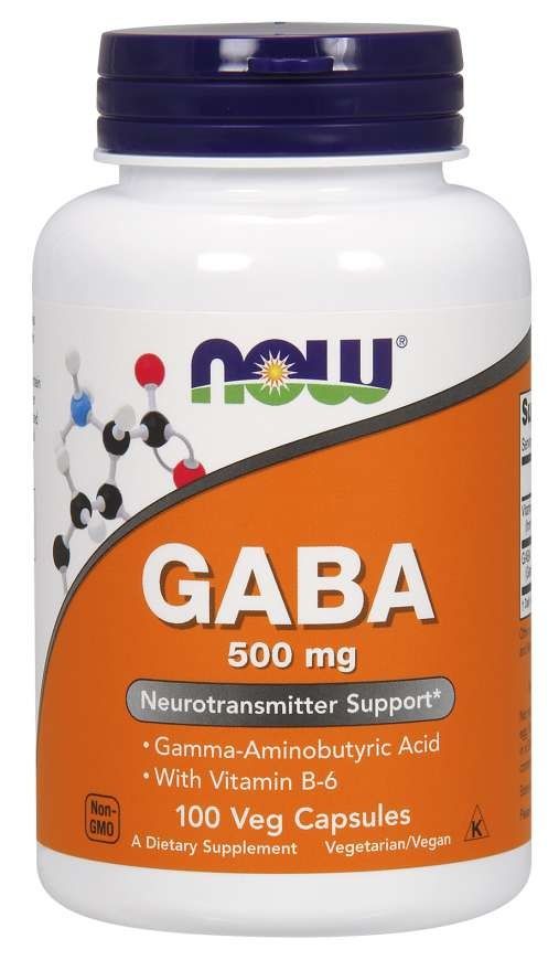 Now - GABA 500mg 100cap
