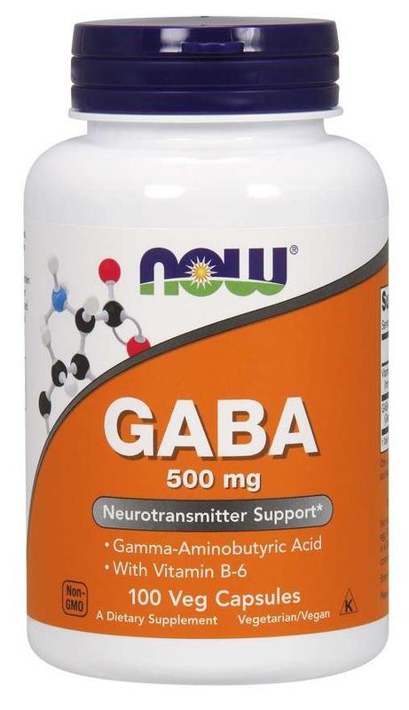 Now - GABA 500mg 100cap