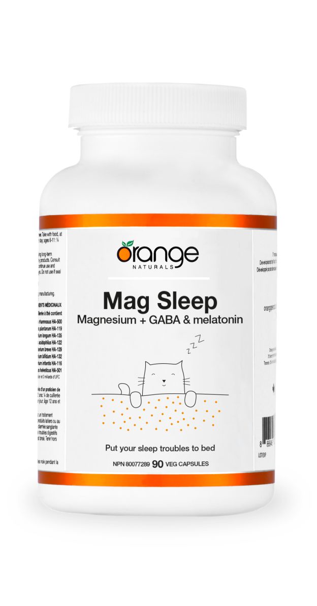 ORANGE - SLEEP - MAGNESIUM + GABA + MELATONIN9